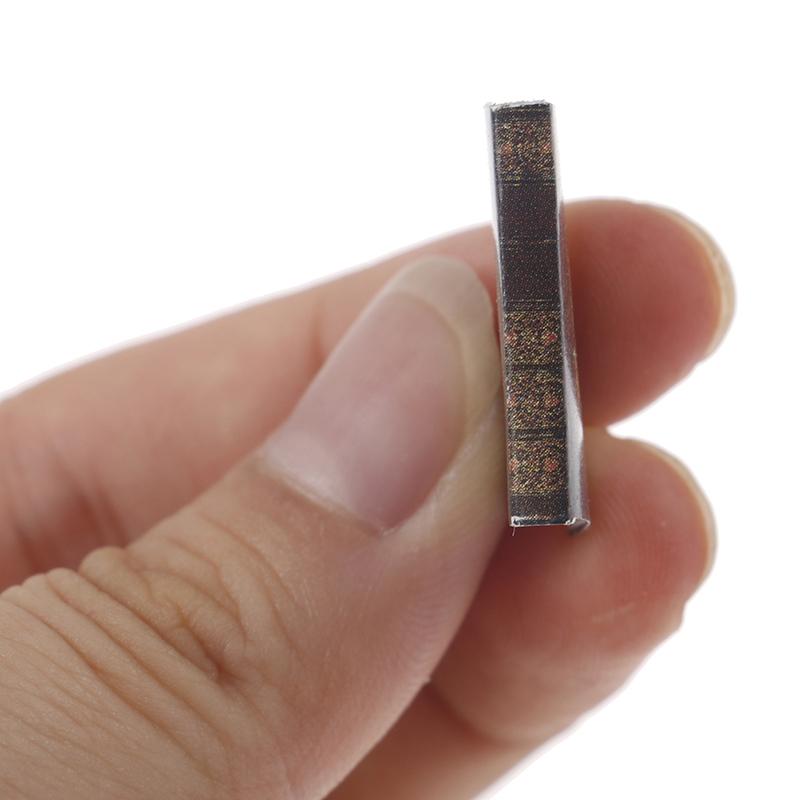 3Pcs/Set 1:12 Dollhouse Miniature Classical Book Scene Model Accessories Toys