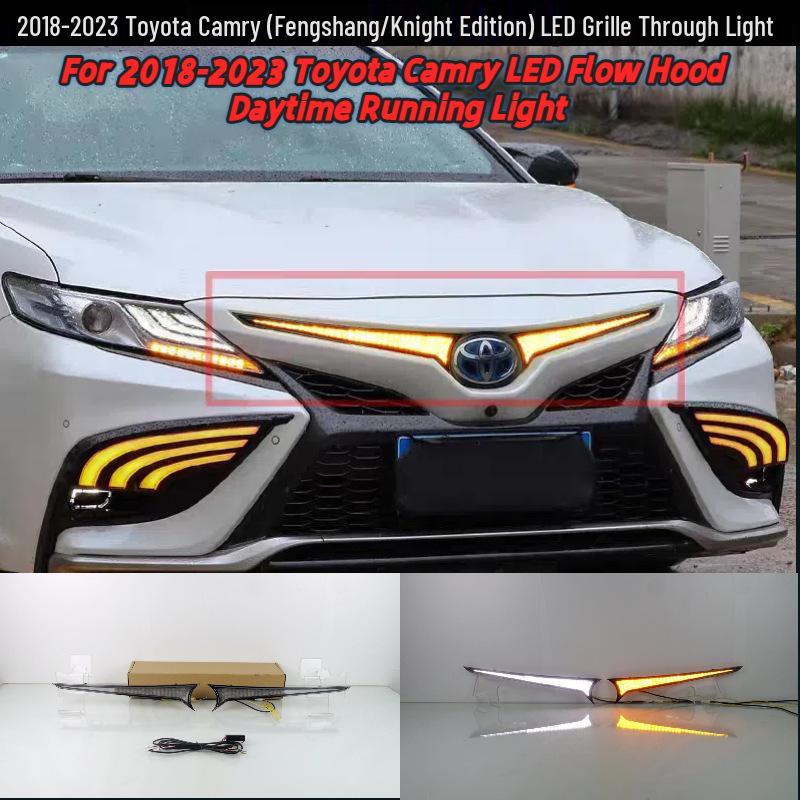 LED Grille Lights for 2018-2023 Toyota Camry Hood