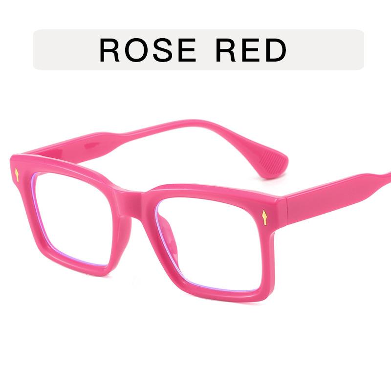 Vintage Retro Style Women's Sun Glasses Rivets Decoration Square Shape Sunglasess Women Driving Hiking Men Sunglass
