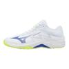 Mizuno Lightning Select Comfortable Fit Supportive Breathable Volleyball Shoes Unisex sneaker White Blue V1GA267039