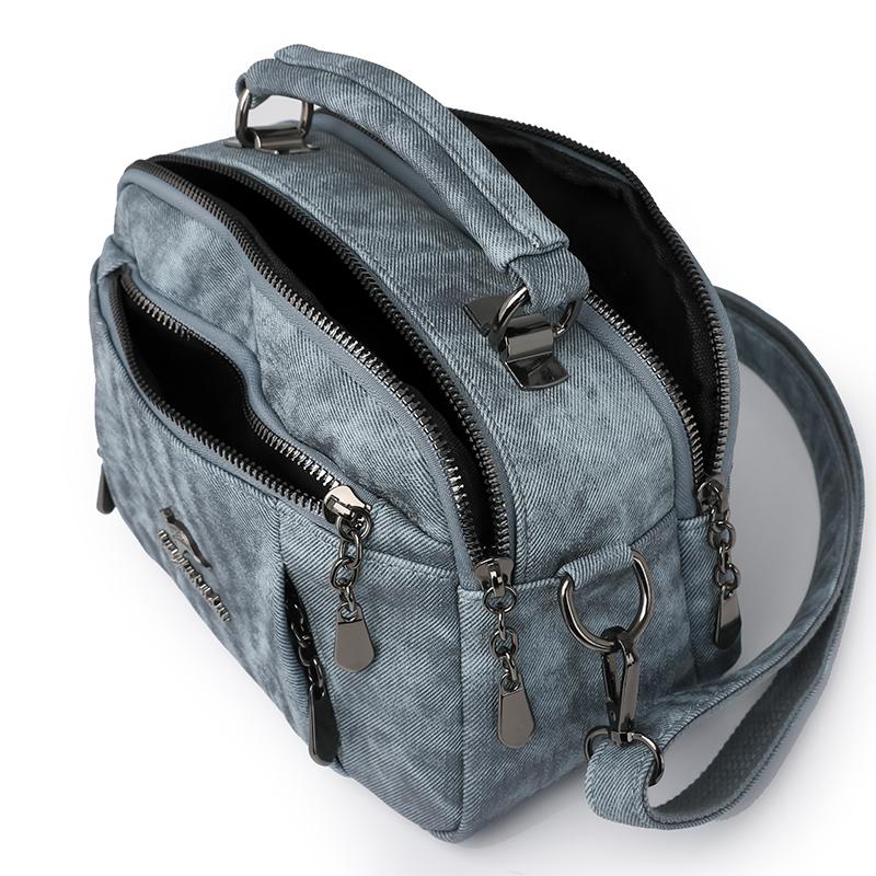 Damska Mała Kwadratowa Torebka Miękka Skórzana Torebka Ręczna Torba na Ramię dla Mamy Średniego Wieku Torba Crossbody