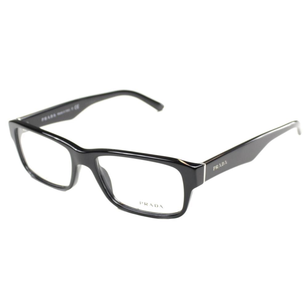 

Prada Pr 16mv 1ab1o1 55mm Unisex Rectangle Eyeglasses 55mm Black