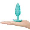 Vibrating anal plug - B-Vibe Texture Plug Bump Mint