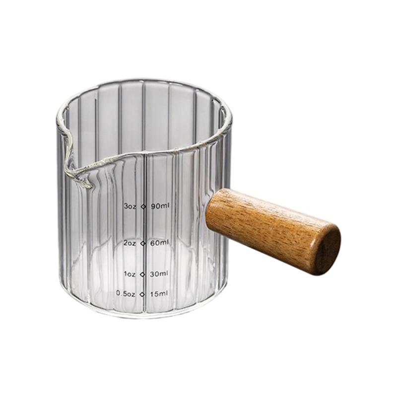 Heat Resistant Glass Measuring Cup with Clear Precise Scale for Accurate Baking Cooking and Kitchen Measurement Tasks