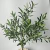 Olive 5-Prong Simulation Branch for Wedding and Home Décor