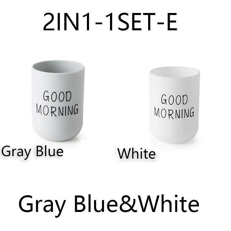 Portable Couple Toothbrush Washing Mouth Cups Plastic Home el Tooth Brush Holder Bathroom Accessories Mouthwash Storage Cups