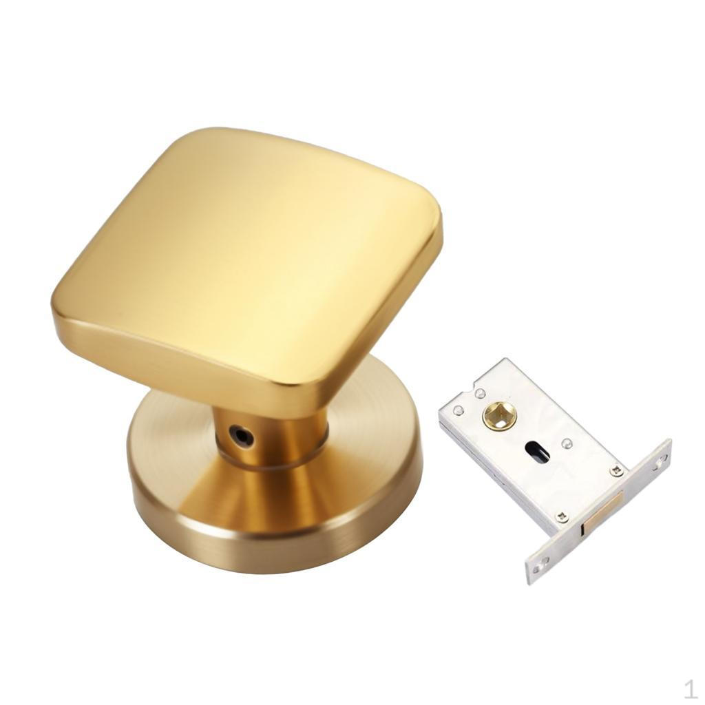 

Дверна ручка з невидимим замком, двостороння внутрішня дверна ручка, стильна замкова фурнітура, легка