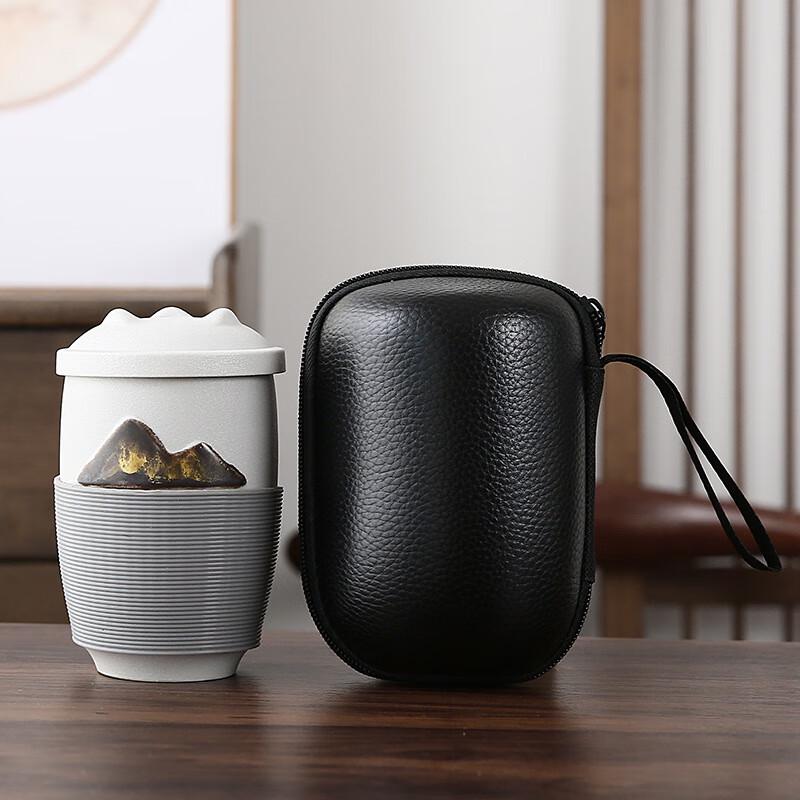 Ceramic Tea Separation Mug 320ml