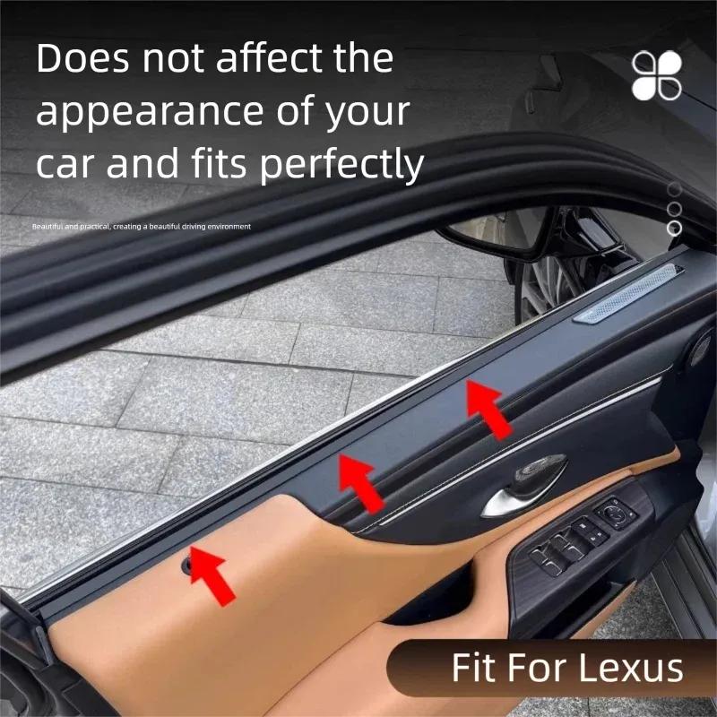 Fit For Lexus ES RX NX UX Car Window Weatherstrip, Dustproof Waterproof Noise Reduction Seal Strip