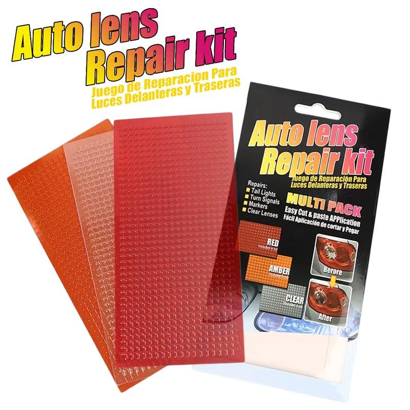 Factory Direct Sales Accept Customized Orders Auto Headlight Taillight Repair Kit Self-adhesive Aluminum Plastic Universal D074