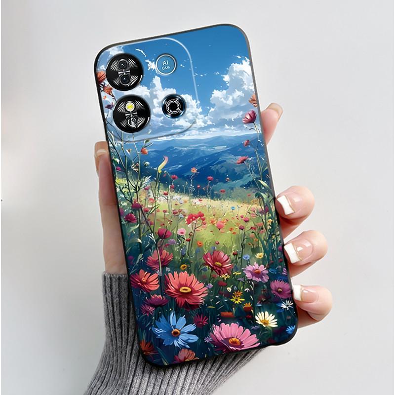Casing For Oukitel C57 Pro C57 Plus Ultra C57S BLU J12 Phone Case Aesthetic Luxury Cute Cool Boy Girls Soft Silicone Matte Cover