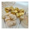 Chirimen Fabric Tsumami Zaiku Hair Accessory for Coming-of-Age Ceremony, Graduation, Wedding - Ball Kanzashi, Head Dress, Bridal, Wedding, Furisode,