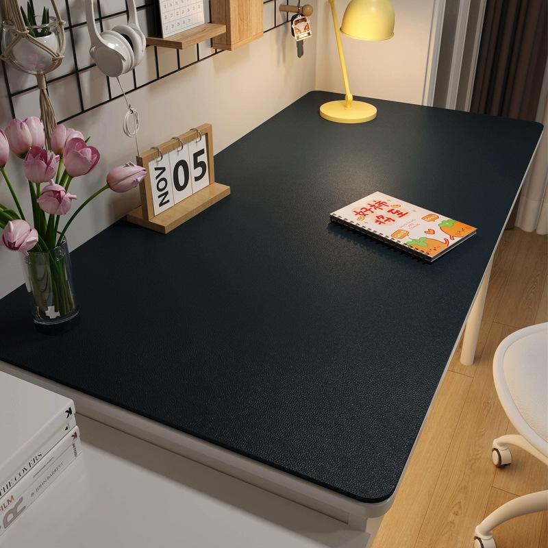 Non-slip Waterproof Desk Mat: Student Eye Protection, Wash-free Leather, Solid Color, Dirt-resistant for Computer or Coffee Table.
