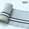 Elastischer Baumwoll-Spandex-Stretch-Strickbündchen, Taillenbund, Bein-/Arm-/Kragen-/Saum-Rippbesatz, Jersey, Baseball-Mantel-Accessoire, 80 cm Rippenstoff