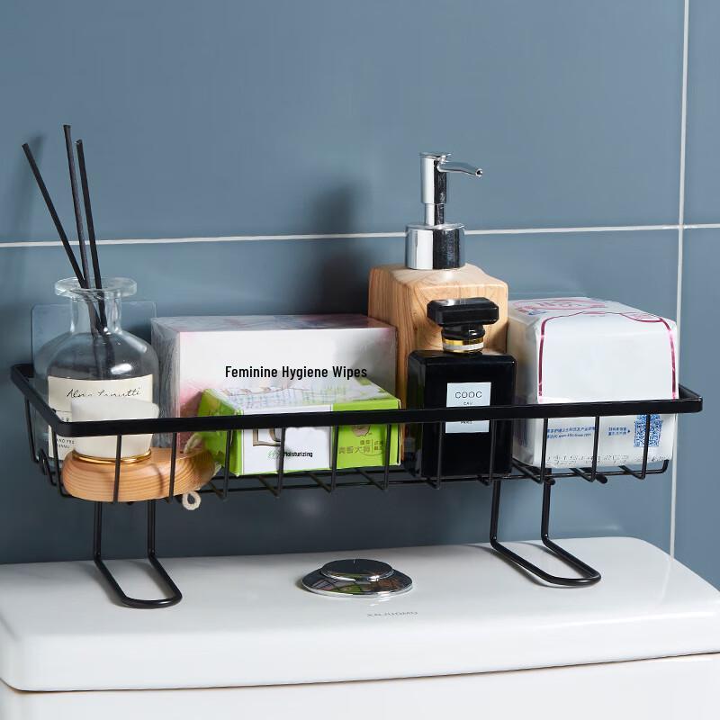 Miling Punch-Free Toilet Storage Shelf
