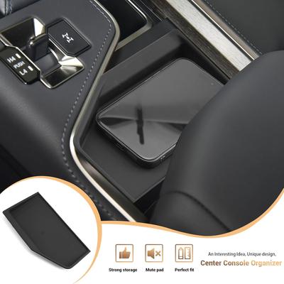 Compatible with 2024 2025 Lexus GX550 Wireless Charging Pad Mat for 2024 2025 Lexus GX550 Accessories, Center Console Wireless Charging Silicone Pad