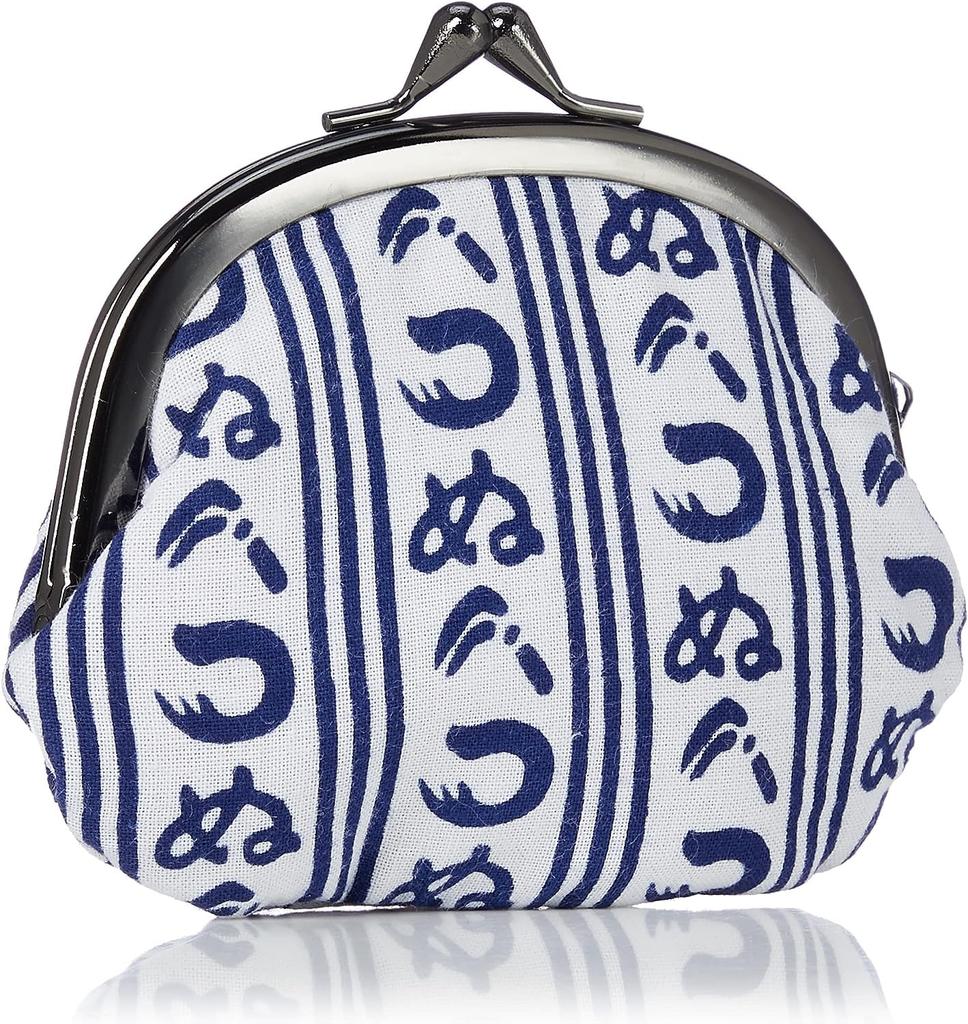 Maruzen Japanese Pattern Bleached Clasp Kamawanu 0 Wallet/Coin Case, 3.3-inch Purse,
