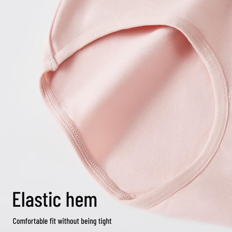 Audifen Women's Cotton Antibacterial Mid-Waist Briefs