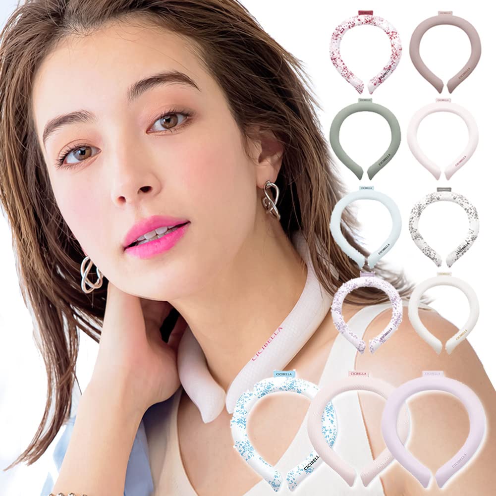 Bijoubox Cooling Cooling Ice Neck Cools To Heat Neck Cooling Ice Neck Band Baby Ring, Ring, 28°C (80°F), Protection, Cooler, Unisex, Kids, Reusable,