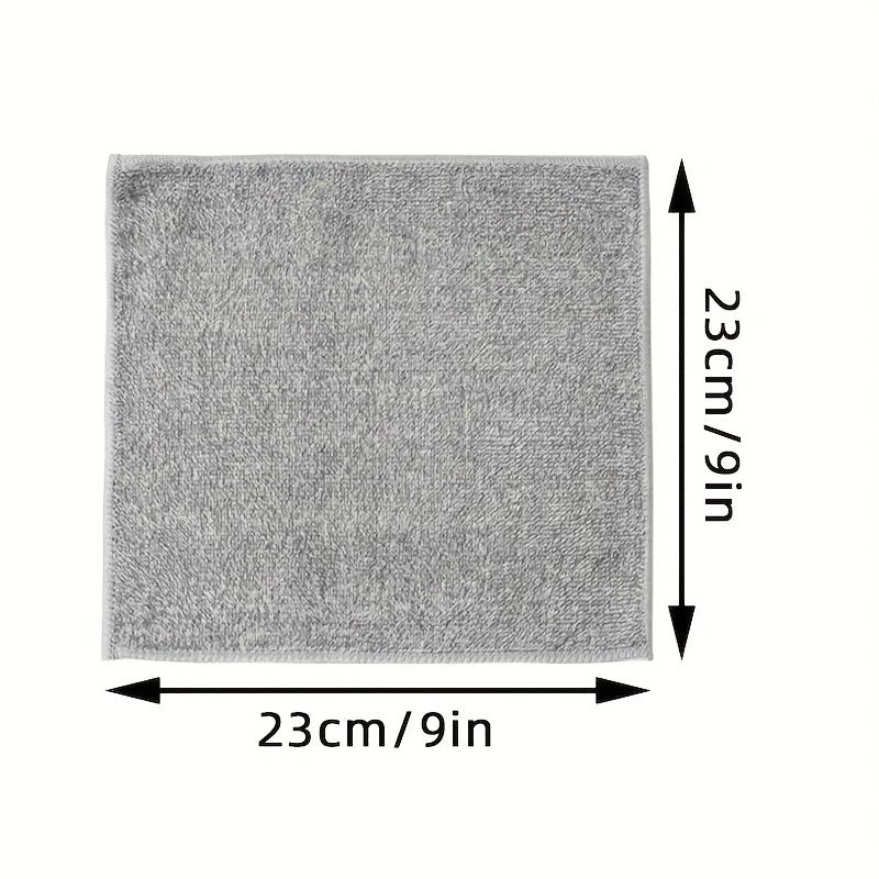 50/100 Pcs Gray Microfiber Cleaning Cloth Set - Soft & Absorbent - Perfect for Home, Office, Car Washing, Glass