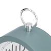 DOACT Desk Clock, Mediterranean Style Table Clock, Silent Alarm Clock with Loud Alarm, Easy To Read Time, for BedroomLiving RoomInterior Decoration