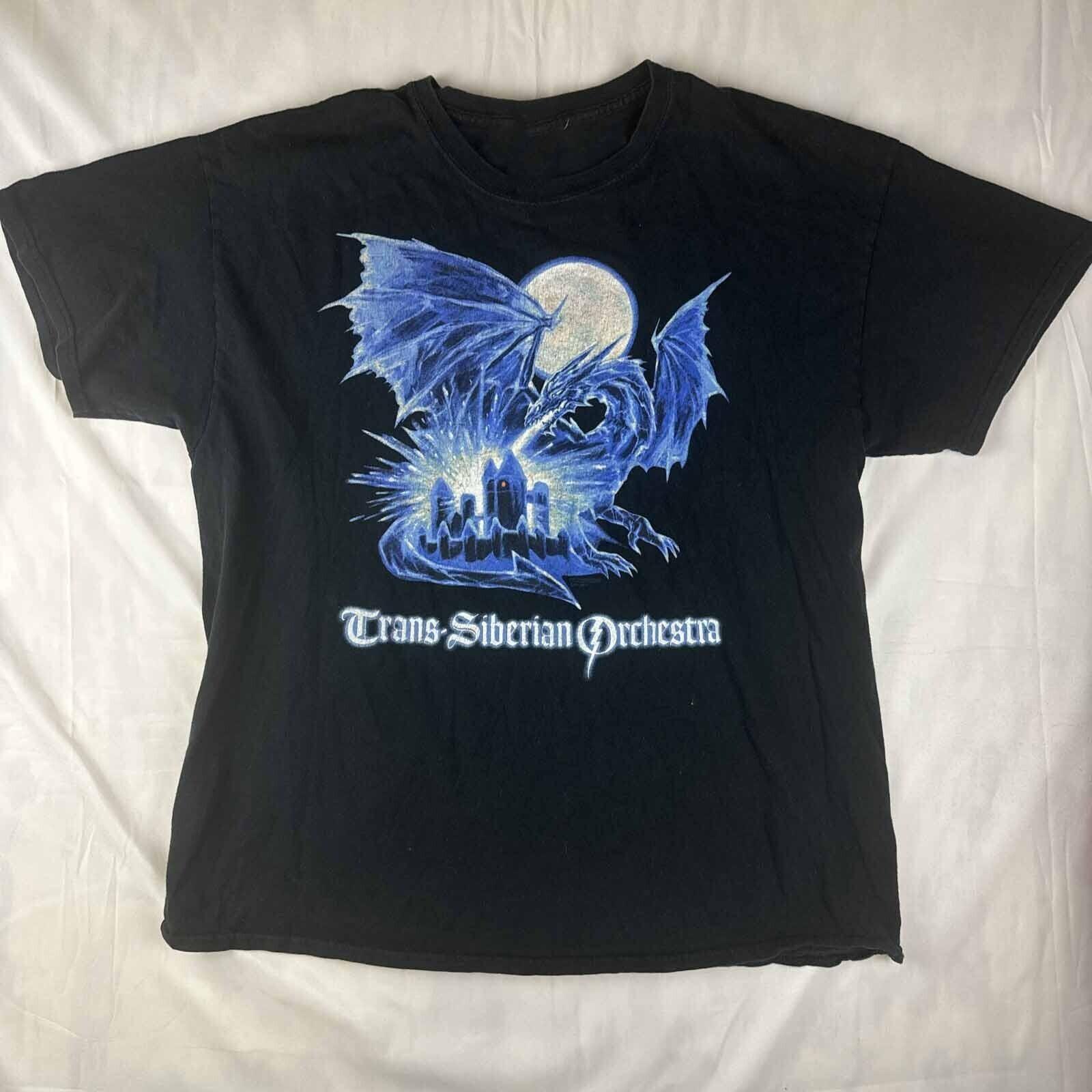 2018 Tour Trans Siberian Orchestra TShirt Black Unisex S-5XL EM0578 M