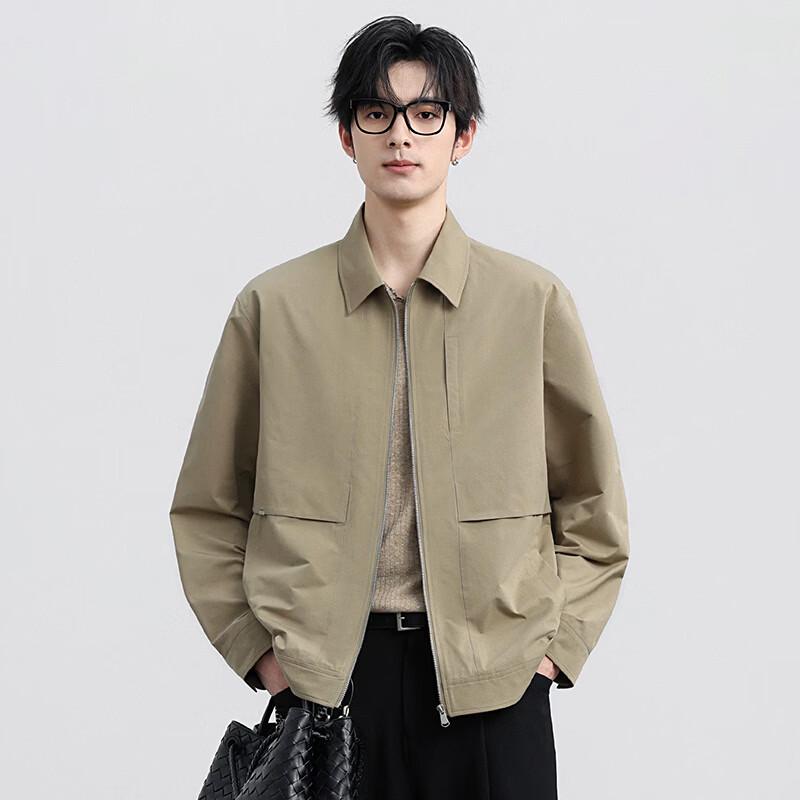 

FXQS2829 Men s Casual Lapel Jacket L