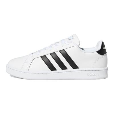 Pantofi unisex Grand Court Cloud White Black Core-Negru F36392