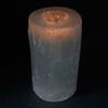 Selenite Candle Holder Cylinder 15 cm