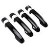A03Z-Car Exterior Door Handles Cover Exterior Door Handles Scratch Protective Decor For Toyota 4Runner 2010-2024