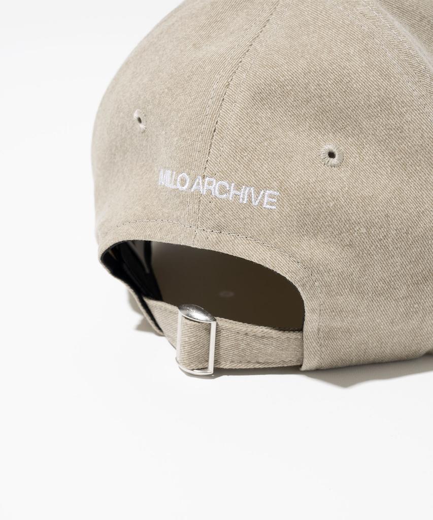 MILLO ARCHIVE Arch Letter Ball Cap [Melange Beige]