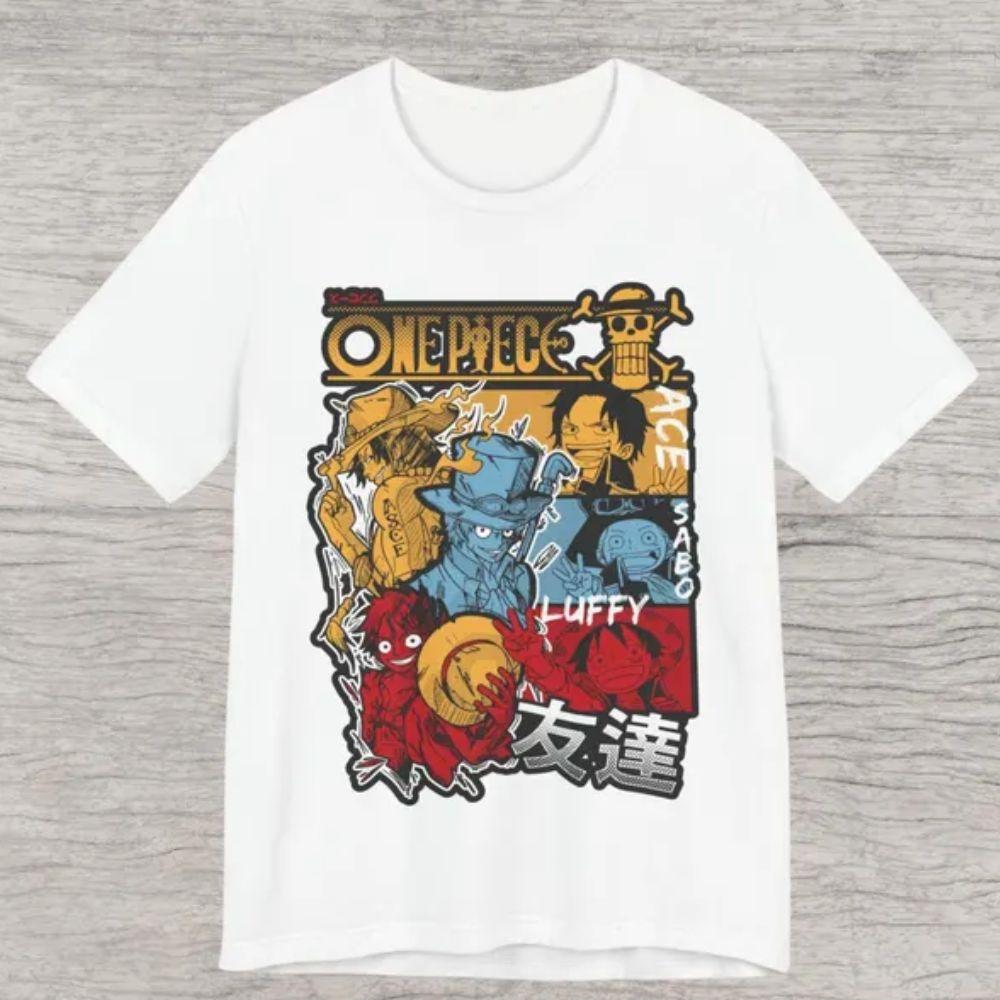 

2026 new Fashion One Piece Unisexs and Womens oversized Tshirt Short Sleeves Shanks Japanese Anime Niche Parentchild clothes S