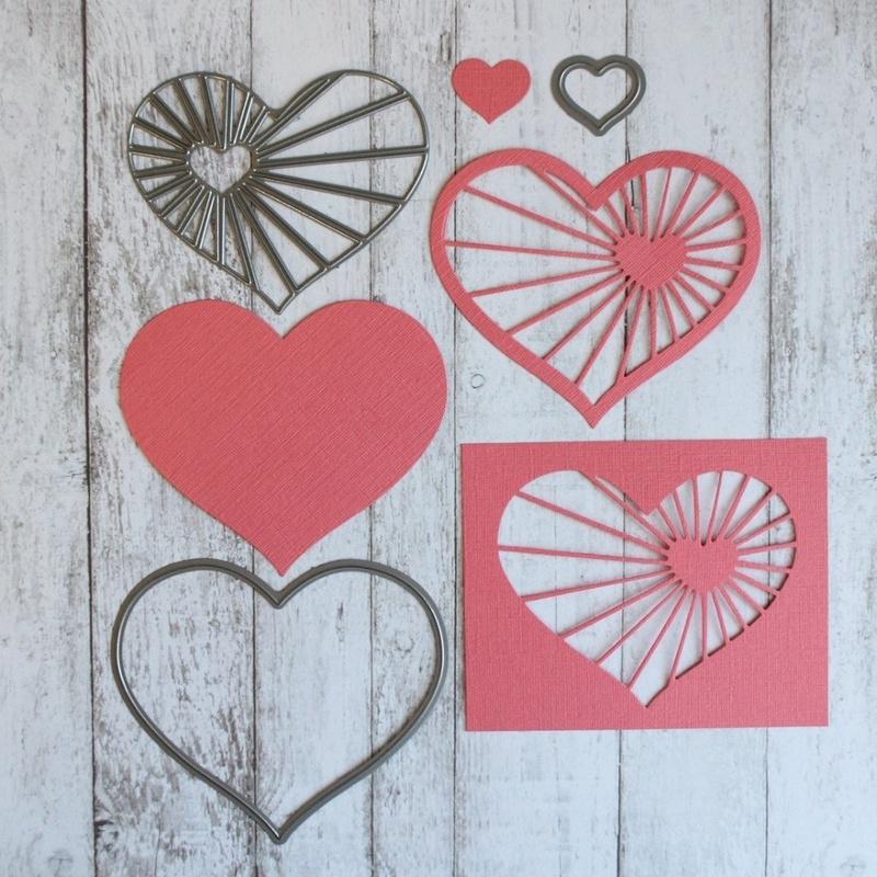 

Художественный узор в виде полого сердца, металлические штампы для резки, тиснение, трафареты для создания открыток, ремесло, декор серебряный