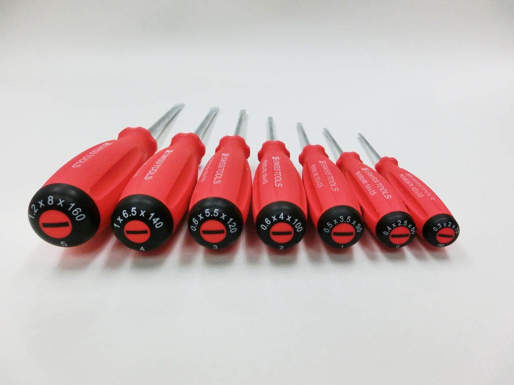 SwissGrip screwdriver full set (12 pieces)