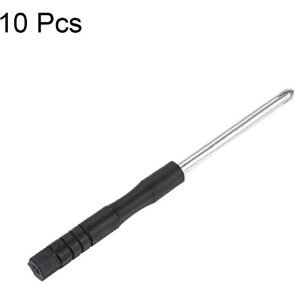 uxcell Mini Phillips Screwdriver, 3.0mm Cross Head for Watch Eyeglasses Electronics Repair, 10 Pcs