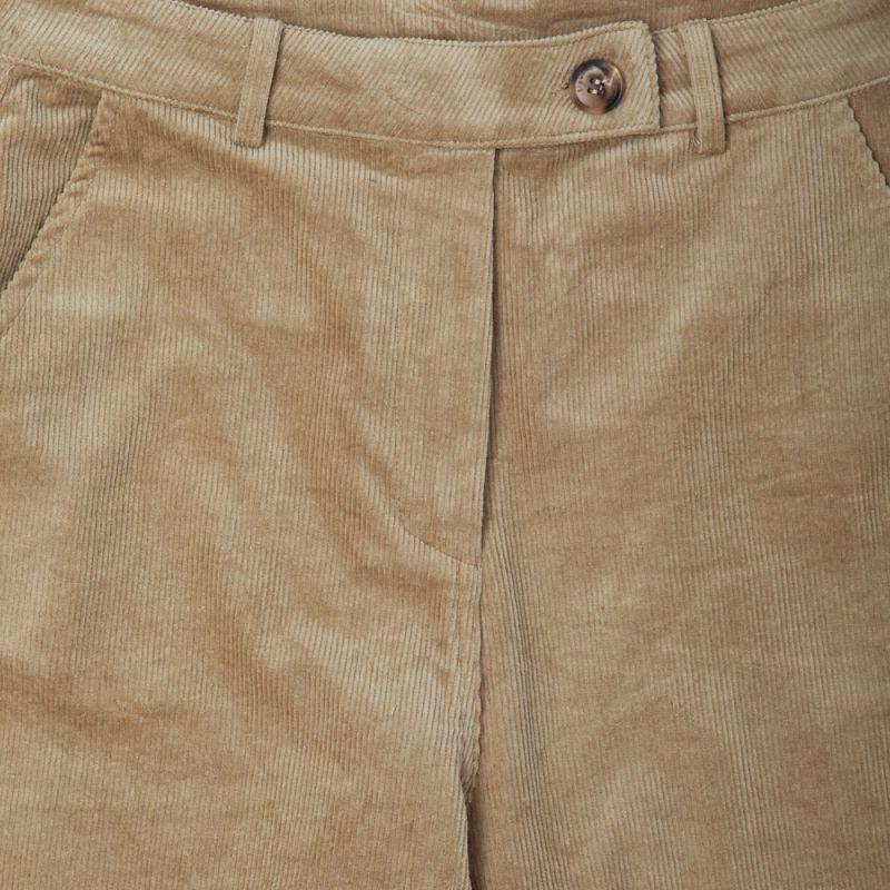 Beige Pamela Velvet Trousers Woman LA PETITE ETOILE