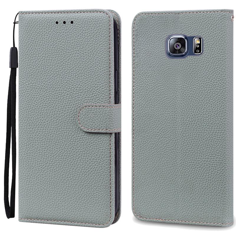 S6 Edge Case For Samsung Galaxy S6 Edge Case G925 Leather Flip Wallet Case For Samsung S6 S 6 edge Case G920 Wallet Cover Fundas