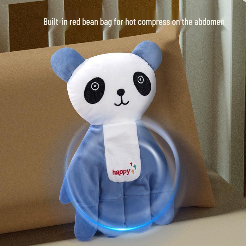 Comforting Palms Baby Sleep Aid: Anti-Startle Cuddle Pillow with Secure Rice Bag for Second Month Fuss