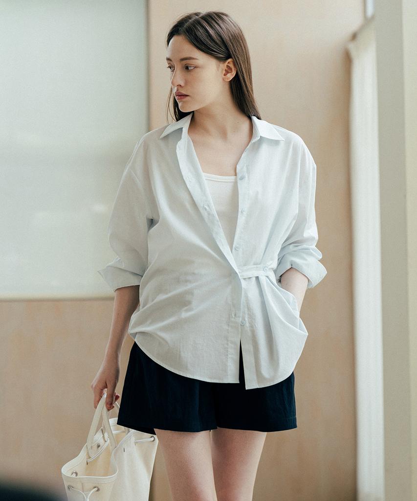 KNOWING Cotton Blended Shorts (Navy)