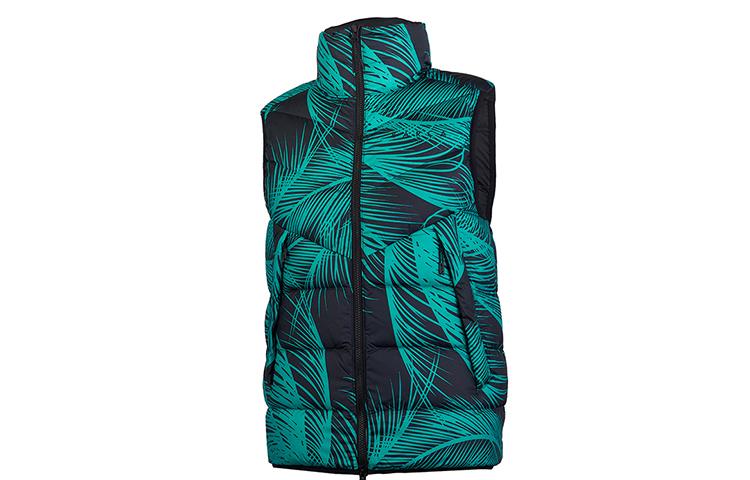 Nike Down Vests Men s Green Camouflage Stand Collar Moderate Other CW2601-396 XL