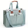Bolso Tote de Lona de Gran Capacidad para Mujer para Uso Diario