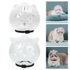 Transparent Breathable Cat Muzzle Anti-Licking Cat Head Cover Sturdy Cat Mask Cover Helmet