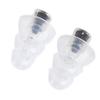 1 Pair Earplugs Liquid Silicone Music Earplugs with Filter Black Noise Reduction Hearing Protection