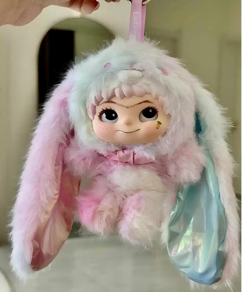 Wakuku V2 1: 1 Copy Blind Box Fox Bunny Trick Or Treat Series Vinyl Doll Suprise  Keychain Trendy Toys Mystery  Gifts