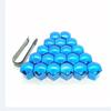 17mm 20 Pieces Car Wheel Nut Caps Protection Cover for BMW MINI COOPER R56 R55 R60 R61 Countryman F55 F56 F60