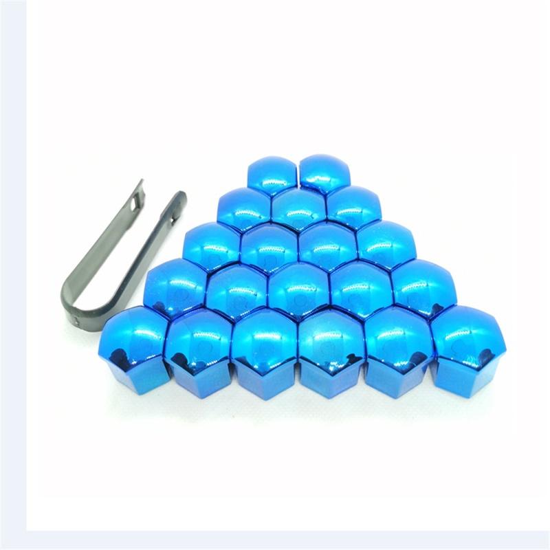 17mm 20 Pieces Car Wheel Nut Caps Protection Cover for BMW MINI COOPER R56 R55 R60 R61 Countryman F55 F56 F60