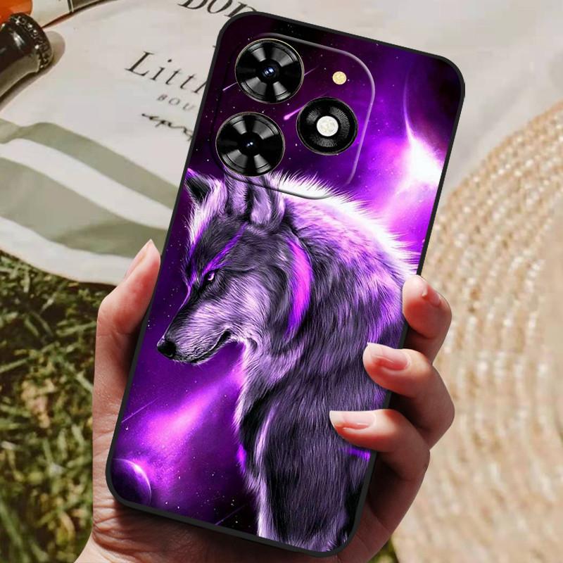 For Infinix Hot 40 Case Hot40 Pro Luxury Phone Silicon Back Cover For Infinix Hot 40 Pro / Hot 40i Cases Protective Shell Capas