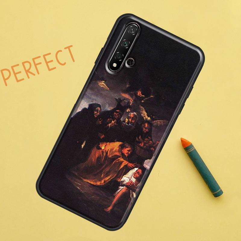 Francisco Goya Paintings For Huawei Nova Y91 Y70 Y72 Y73 Y60 Y90 Y61 8i 7i 11i 12i 12s 9 10 SE P20 P30 P40 Lite Case