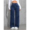 Bestselling High-Waisted Straight Loose Fashion Women's Denim Jeans - Global Style