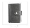 RFID Aluminum Alloy Credit Card Holder - Anti-Theft Pop-Up Design